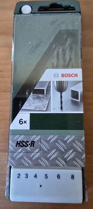 Bosch сверла по металу 6шт оригінал .