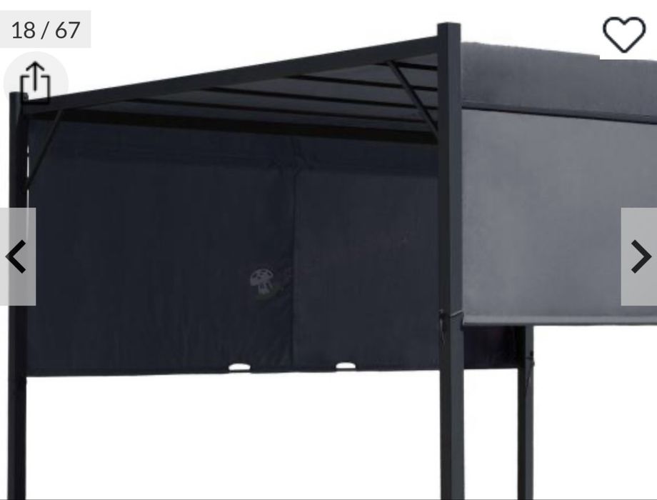Pergola altana wiata zadaszenie pawilon do ogrodu