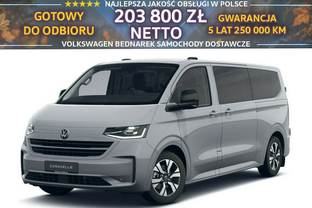 Volkswagen Caravelle Life 2.0 TDI 170 KM 3500mm Skrzynia automatyczna!