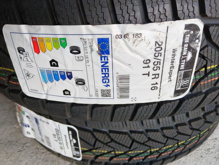 Nowe opony zimowe Uniroyal 205/55/16 WYPRZEDAŻ