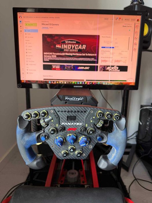 Playseat F1, Fanatec Wheel base DD1, Wheel Formula V2, Pedals V3