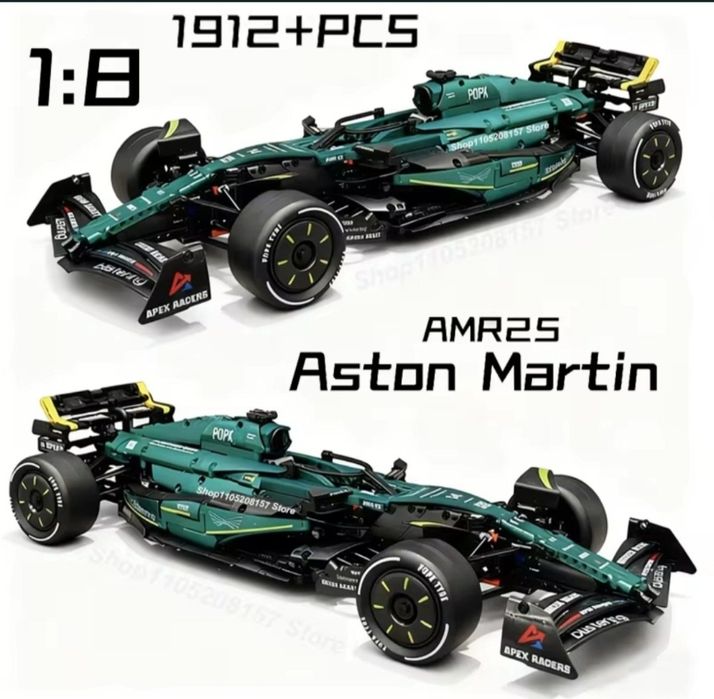Конструктор lego сумісний F1 Aston Martin Aramco AMR24