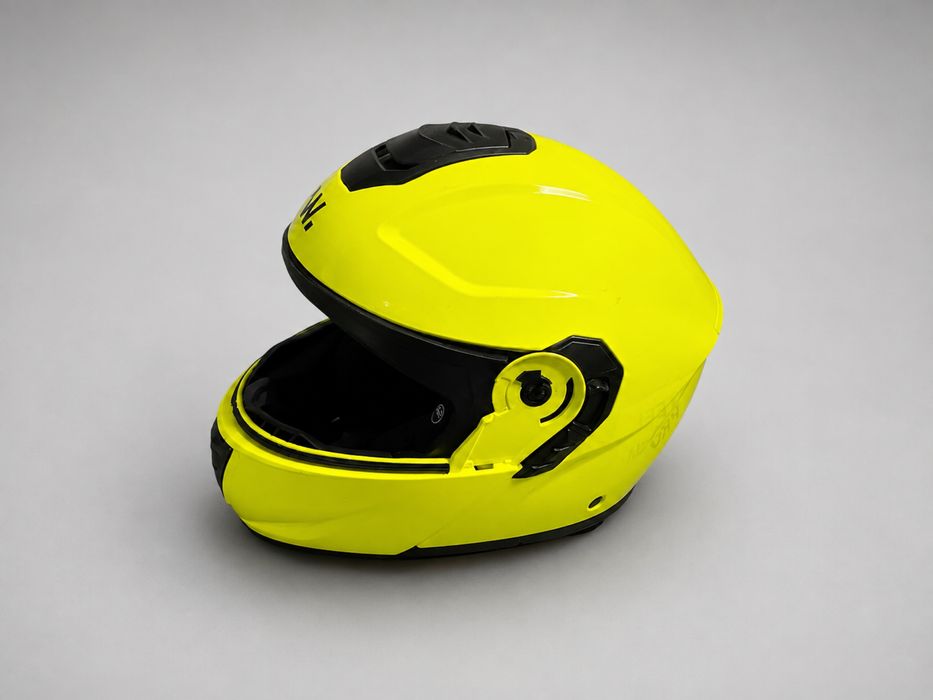 Capacete Modular W. Neon Amarelo Flúor