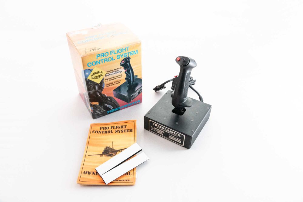 Retro Joystick PC Thustmaster PRO FLIGHT CONTROL SYSTEM nowy