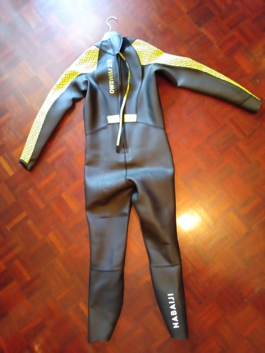 Fato neoprene surf natação águas abertas  triatlo nabaiji  ows 2/2 Decathlon