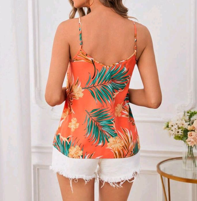 Top Estampa Tropical