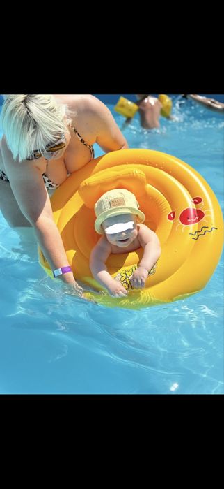 Круг для плавання дитині від 0 до 1 року , від 0 кг до 11 кг