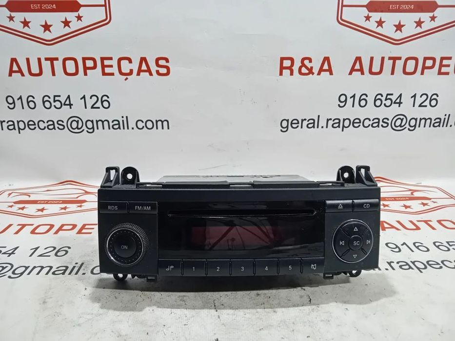 Auto Rádio Mercedes Class A W169A169820086013 Original