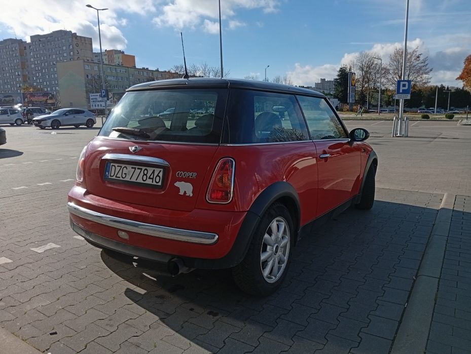 Mini Cooper R50 1.6 16v Chili Red zadbany egzemplarz Zgorzelec • OLX.pl
