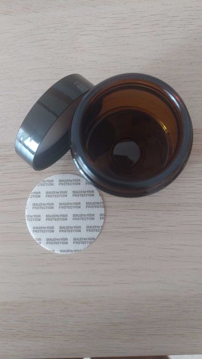 Boião Vidro Ambar 100 ml - pack de 37