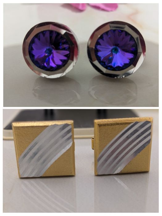 Винтажные запонки советских времён