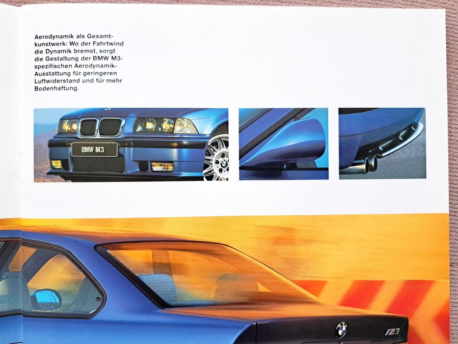 BMW M-Power 1999 prospekt 46 str./ M3 E36, M5 E39, MRoadster & MCoupe