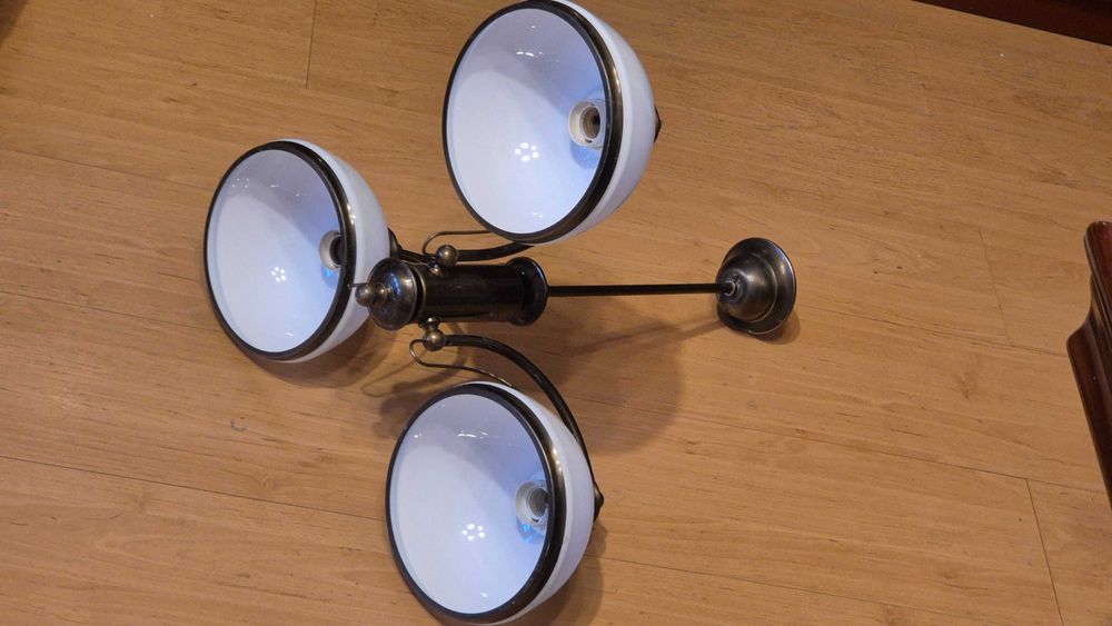 Żyrandol Lampa wisząca 3 punkty klasyczna