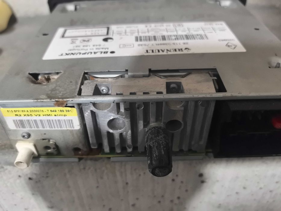 Rádio para  megane  3