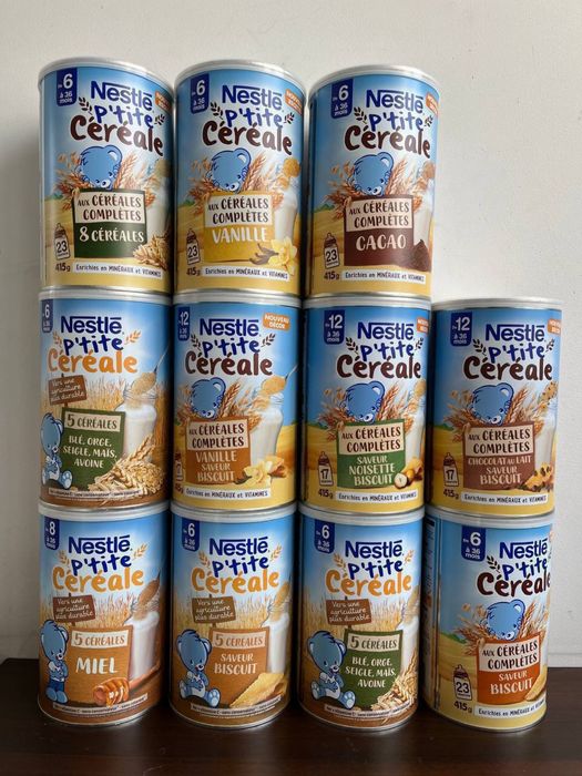 Детская каша bledine 6+ франция bledina nestle babylove