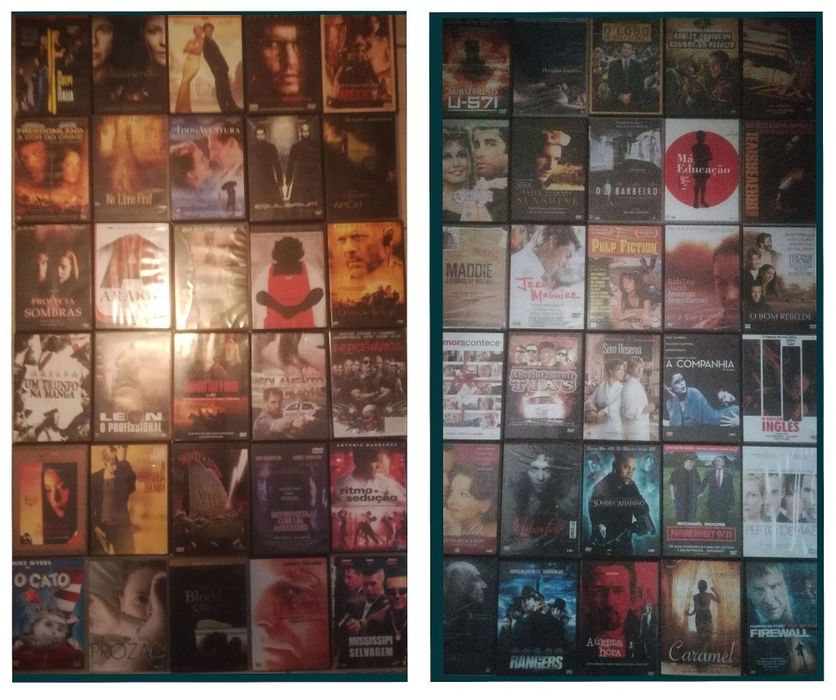 Lote 355 DVD's originais (LOTE 21)
