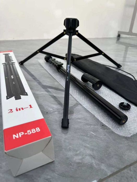 Штатив-монопод NeePho NP-588 2в1 для телефона,камер, кільцевих ламп