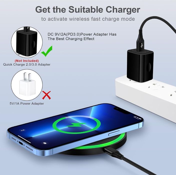 Podkładka do ładowania bezprzewodowego dla telefonu z systemem Android