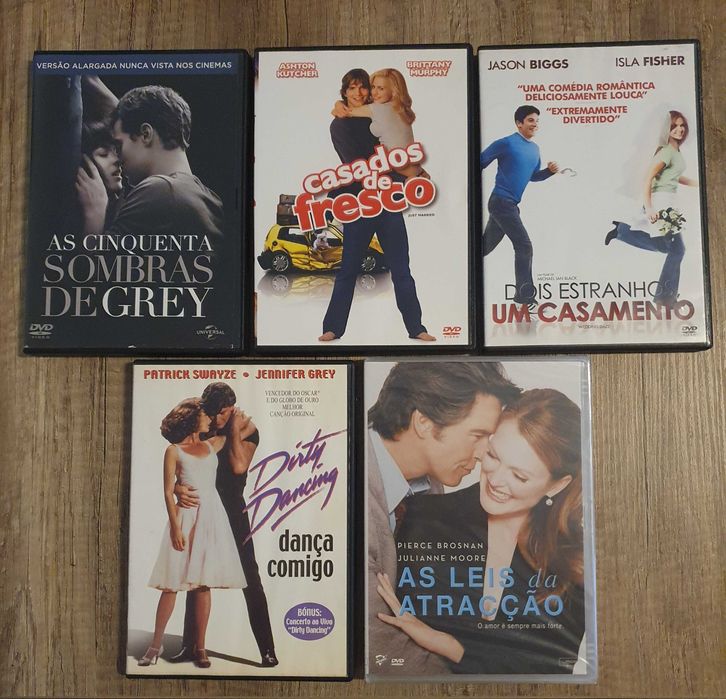 PACK Filmes Romance & Comédia | Dirty Dancing + 50 Sombras + Outros