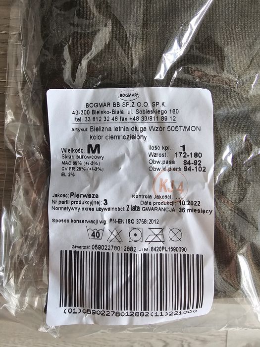 Mundur Wz moon zimowy