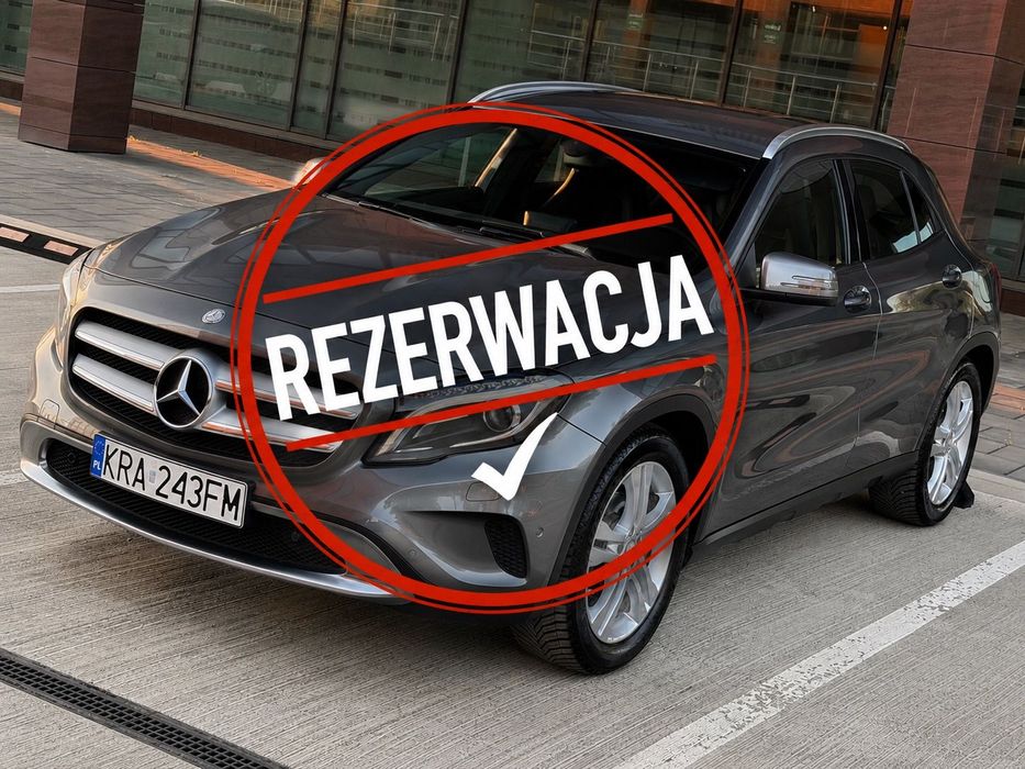 Mercedes-Benz GLA FILM, 1 właściciel, bezwypadkowy, serwis w ASO