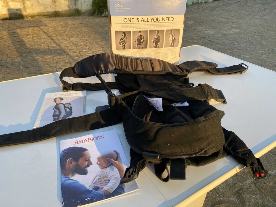 Marsúpio BabyBjörn One Original – Como Novo + Caixa