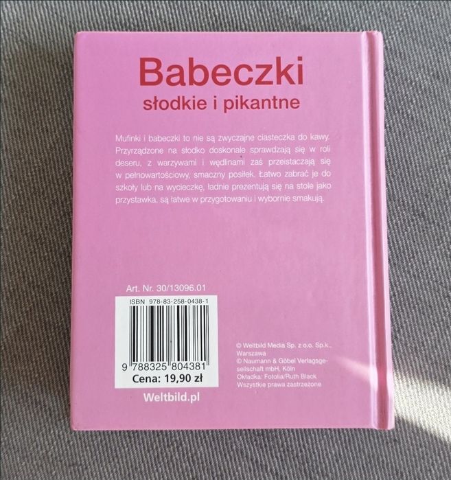 Książka - Babeczki słodkie i pikantne