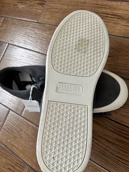 Skórzane trampki 45