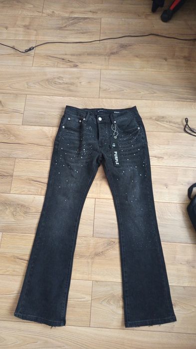 Spodnie purple jeans