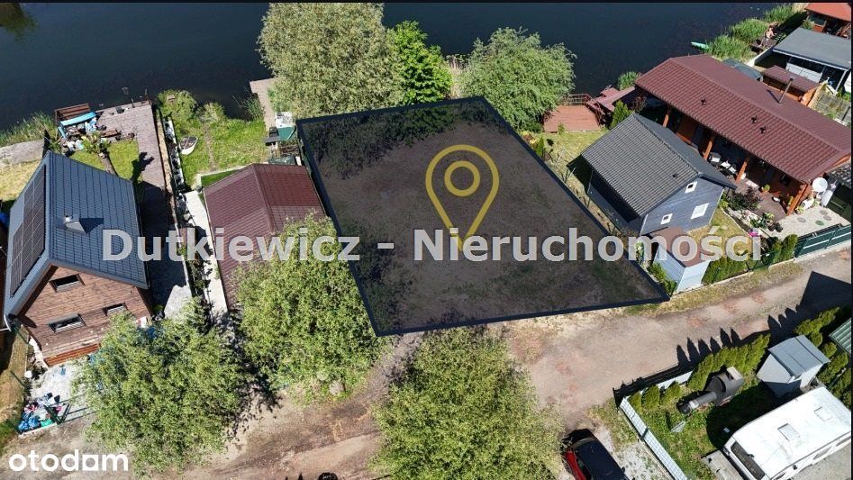 Działka rekreacyjna z linią brzegową w Olzie - Widok 2
