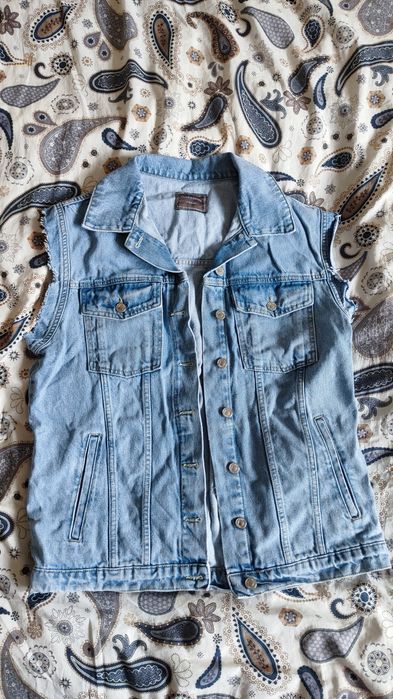 Желетка джинсова vloria denim