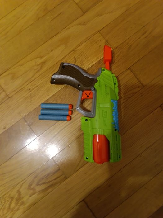 Бластер X shot майже не використовувався