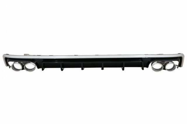 Difusor com Ponteiras Audi A6 C8 4K (2018 a 2022) S Line