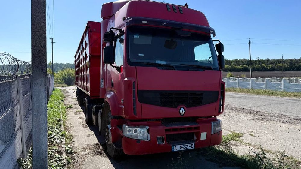 Комплект самоскид 67 кубів renault premium dxi автомат