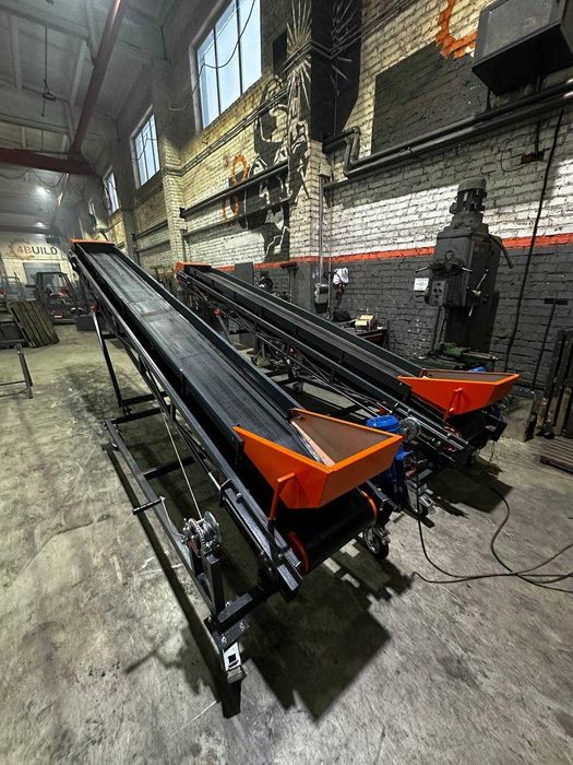 Ленточный конвейер, погрузчик, транспортер, передвижные, стационарные