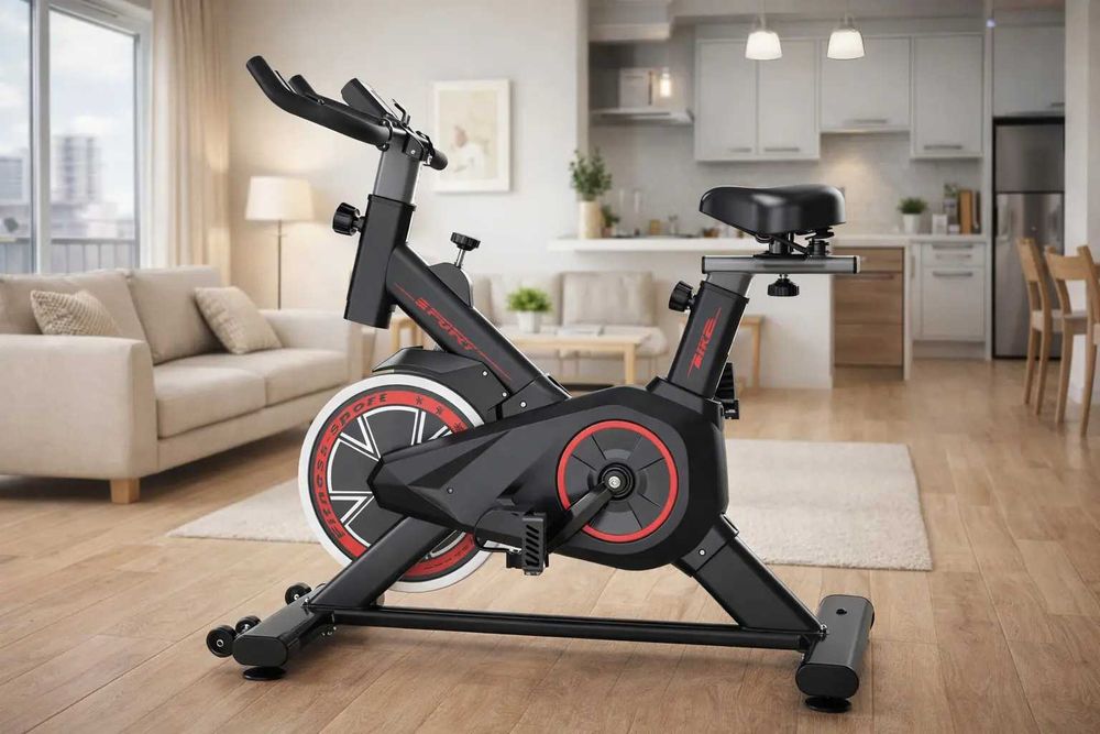 Велотренажер механічний Q5 / Спінбайк тренажер для дому