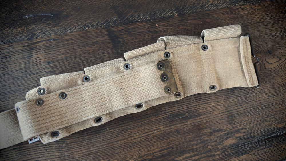 Oryginalny pas US ARMY M1910 ww1