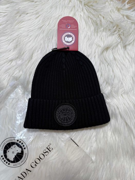 Шапка Canada goose | Зимова Шапка Канадський гусь | тепла наложка