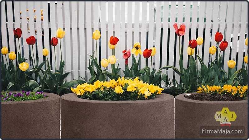 Donica betonowa okrągła nowoczesna Dostawa cała Polska