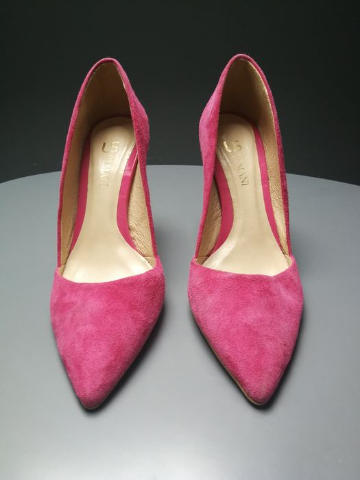 Piękne różowe szpilki Ulmani