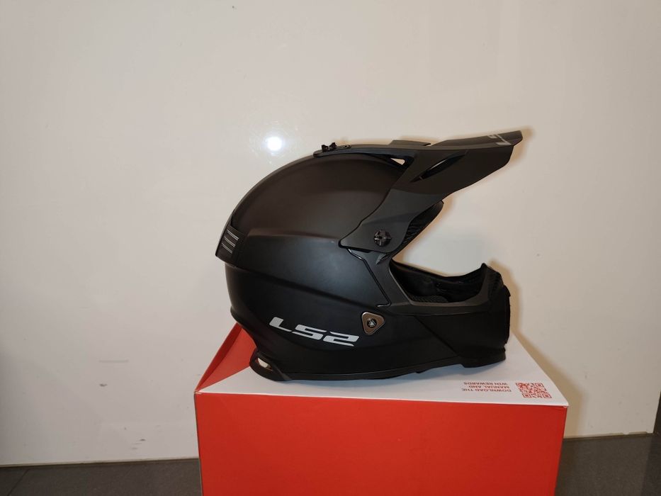 Kask LS2 MX437 fast evo matt black