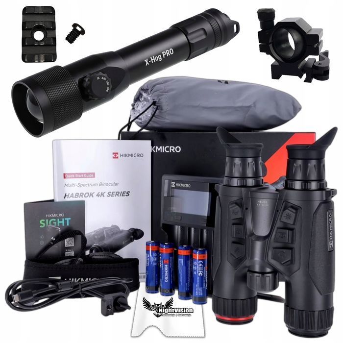 Lornetka Termowizyjna Termowizor Kamera HIKMICRO HABROK 4K + X-HOG PRO