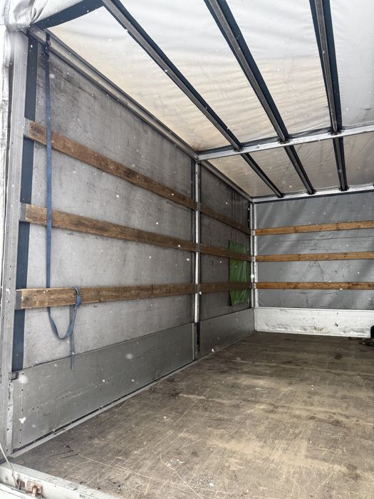 Zabudowa 12ep plandeka 4,85 x 2,45 master iveco sprinter 10 palet 12