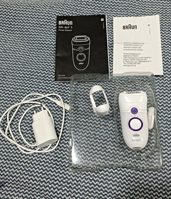 Эпилятор электро Braun.