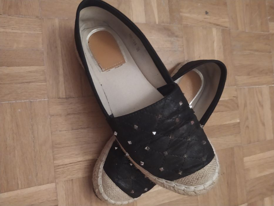 Espadryle damskie r.38 wkładka 24,5cm