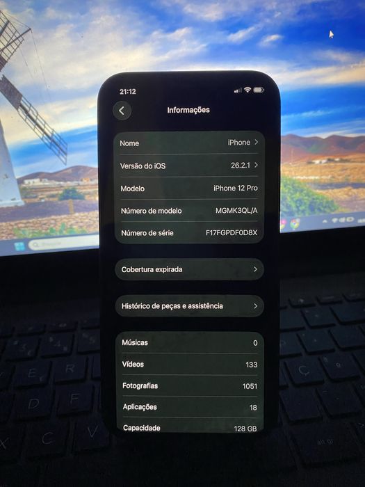 Iphone 12 pro 128 gb gris