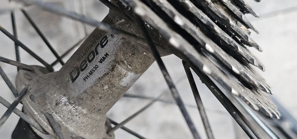 Felga aluminiowa przód tył Shimano  Deore HB-M530