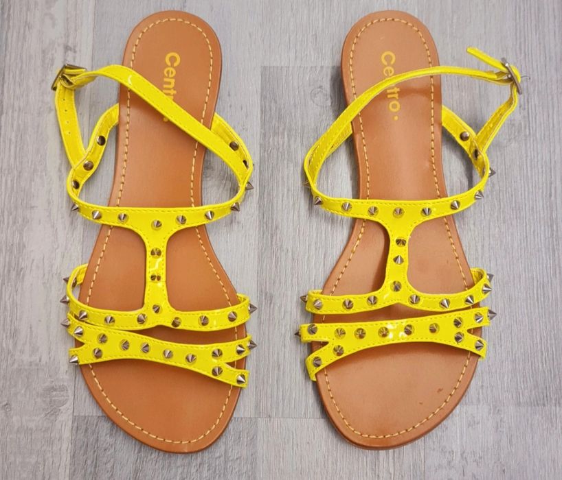 Nowe neonowe sandałki rozm. 37