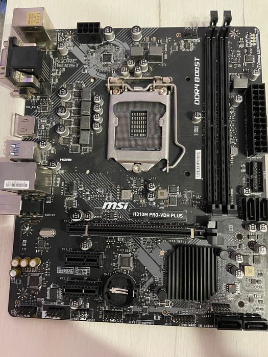 Материнська плата MSI H310M PRO-VDH PLUS