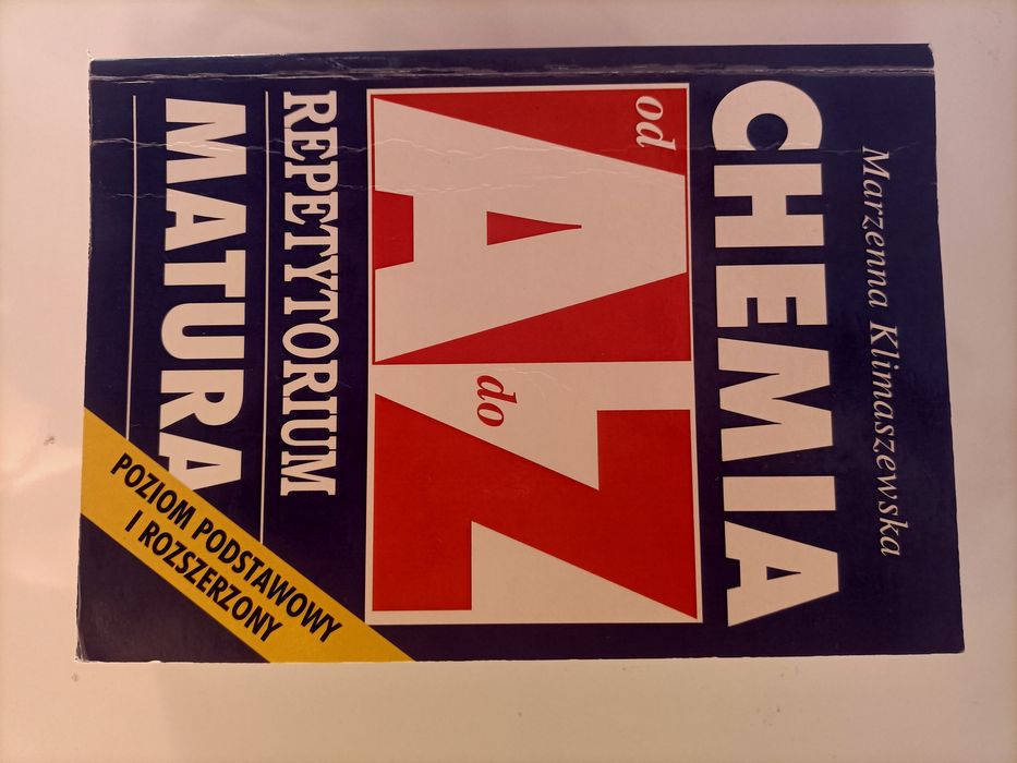 Chemia od A do Z Repetytorium Marzenia Klimaszewska